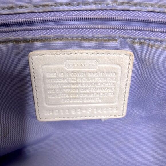 F14878 Coach Daisy Signature Collection Tote Bag Purse - Picture 10 of 10